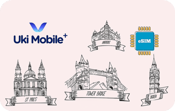 Uki Mobile+ 2 GB - 20 SMS - 20 Mins - 15 Days
