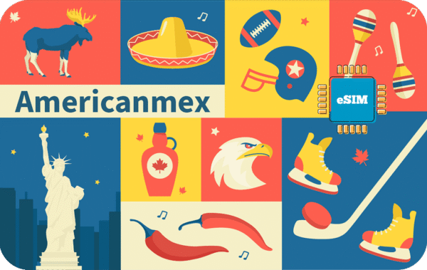Americanmex 5 GB - 30 Days